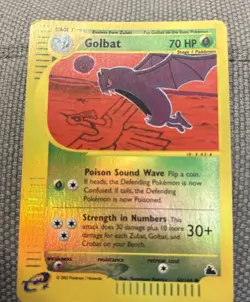 2003 Pokemon TCG - Golbat 60/144 Skyridge Reverse Holo - Image 1