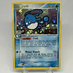Azumarill 1/109 Team Rocket Returns Reverse Holo Stamped Pokemon - Image 1