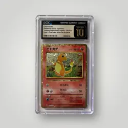 Charmander Pokemon 2023 001/032 Charizard & Ho-Oh ex Deck Holo CGC Pristine 10 - Image 1