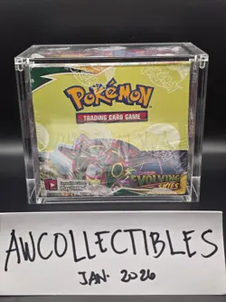 Sealed Pokemon TCG EVOLVING SKIES Booster Box - cover has some wear & tears 820650818776 - Image 1