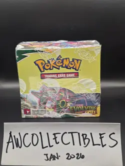 Sealed Pokemon TCG EVOLVING SKIES Booster Box - cover has some wear & tears 820650818776 - Image 2