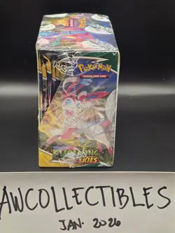 Sealed Pokemon TCG EVOLVING SKIES Booster Box - cover has some wear & tears 820650818776 - Image 4