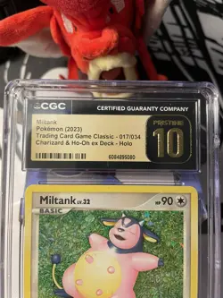 Pokemon Classic Collection Miltank Holo Card 017/032 CGC Pristine 10- English! - Image 3