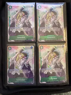 1x Cavendish EB01-012 SR Alt Art One Piece Card Game TCG - Image 1