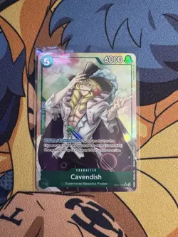 1x Cavendish EB01-012 SR Alt Art One Piece Card Game TCG - Image 2