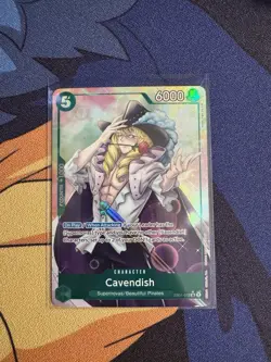 1x Cavendish EB01-012 SR Alt Art One Piece Card Game TCG - Image 3