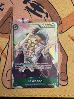1x Cavendish EB01-012 SR Alt Art One Piece Card Game TCG - Image 4