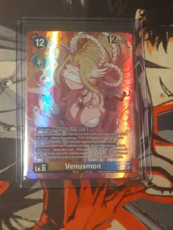 1x BT24-040 Venusmon Alternate Art Time Stranger Digimon Card Game x1 - Image 1