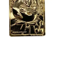 Pokemon Gold-Plated JIGGLYPUFF & TOGEPI 1999 Burger King Promo Cards - Image 5