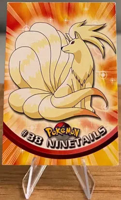 Ninetails #38 Pokemon Topps Trading Cards TV Animation Edition Collectable Card - Image 1
