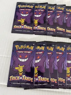 20 Pack 2022 Pokemon Cards Trick Or Trade Plus Extra 2020,2021,2022 - Image 5