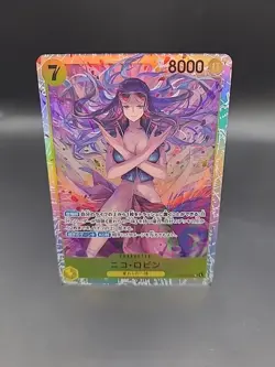 One Piece Cards - Nico Robin EB03-055 SR ONE PIECE Heroines Edition - Japanese - Image 1