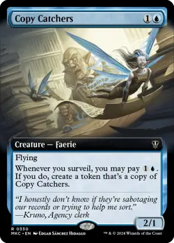MTG Copy Catchers (Extended Art) - 330 / English / Near Mint - Image 1