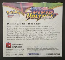 Pokemon Sword & Shield Vivid Voltage Booster Box Factory Sealed Qty Discount - Image 2