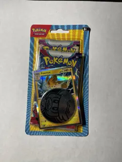 Pokemon Scarlet and Violet Paldea Evolved Blister Pack Pawmot TCG, 2- Pack - Image 1