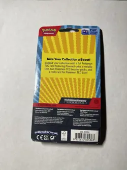 Pokemon Scarlet and Violet Paldea Evolved Blister Pack Pawmot TCG, 2- Pack - Image 2