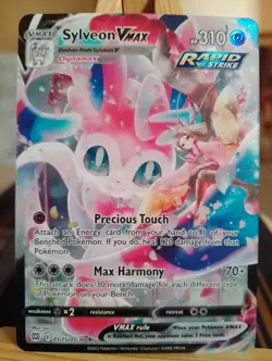 Pokemon TCG Sylveon VMAX TG15/30 Brilliant Stars Trainer Gallery - Image 1
