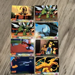 Pokemon Cards Topps Mewtwo Strikes Back Movie Series Lot x8 1999 1 Foil - Image 1