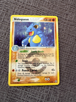 Nidoqueen 9/112 FireRed & LeafGreen Reverse Holo Pokemon Card [NM-] - Image 1