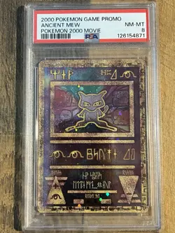 Ancient Mew Pokemon 2000 Movie Promo PSA 8 - Image 1