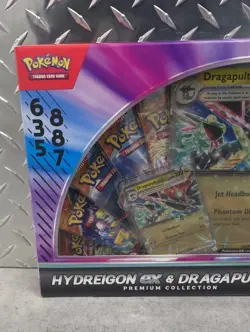 Pokemon TCG Hydreigon EX & Dragapult EX Premium Collection Box - New Sealed - Image 2