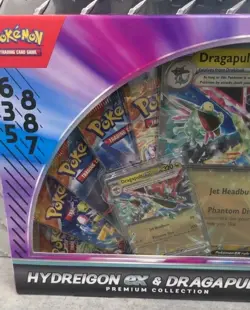 Pokemon TCG Hydreigon EX & Dragapult EX Premium Collection Box - New Sealed - Image 4