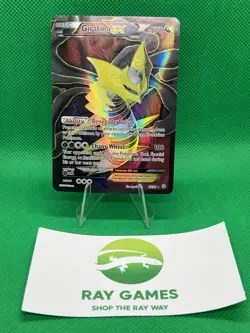 Pokemon TCG Giratina EX 93/98 Ancient Origins Holo Full Art Ultra Rare MP- - Image 1