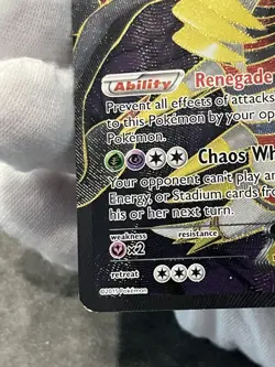 Pokemon TCG Giratina EX 93/98 Ancient Origins Holo Full Art Ultra Rare MP- - Image 5