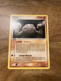 Pokemon Ditto EX Delta Species Basic Regular 62/113 60HP 2005 - Image 1