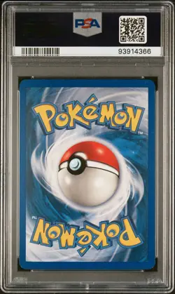 2004 POKEMON EX FIRE RED & LEAF GREEN #64 GROWLITHE-REVERSE FOIL PSA 8 NM-MT - Image 2