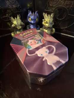 Pokemon Mew V Forces Tin ~ 4 Booster Packs - Image 2