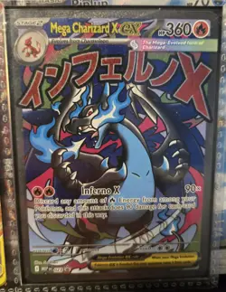 Phantasmal Flames UPC Mega Charizard X EX 023 & Oricorio EX 024 Promo Pokemon🔥 - Image 2