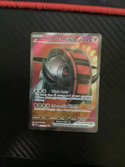 Iron Treads ex 233/198 Ultra Rare Holo Pokemon 2023 Scarlet & Violet NM - Image 1