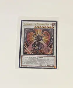 3x Yu-Gi-Oh! Diabolantis The Menacing Mantis #MP24-EN180 Ultra Rare 1st Ed (NM) - Image 2