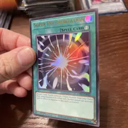 Yugioh! Super Polymerization CH01-EN033 Ultra Rare 1st Edition Near Mint - Image 4