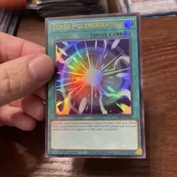 Yugioh! Super Polymerization CH01-EN033 Ultra Rare 1st Edition Near Mint - Image 5