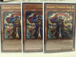 Yu-Gi-Oh! Radiant Typhoon Swen 3X - Ultra Rare - 🚚💨&🔍 - Image 1
