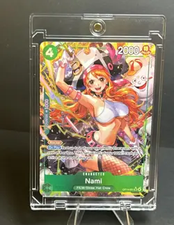 One Piece-Nami-SR Alt Art The Azure Sea’s Seven OP14-03 (English) - Image 1