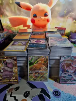 Pokemon Cards Collection Bundle 5-1000 Joblot Guaranteed Rare Holo/V/EX/VMAX Tin - Image 1