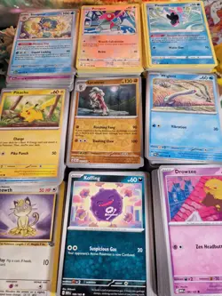 Pokemon Cards Collection Bundle 5-1000 Joblot Guaranteed Rare Holo/V/EX/VMAX Tin - Image 3