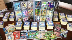 The Best Pokemon Card Collection Lot - 100 cards Rares, Holos + 1 V/Vmax Ultra - Image 1