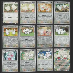 Tandemaus Maushold Pokemon Card Collection Set of 12 Holo EX Deck Building NM - Image 1