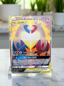 Latias & Latios Gold Metal Pokemon Card Collectible Gift/Display - Image 1