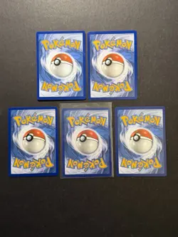 5 Jigglypuff Pokemon Card Collection Reverse Holo Fairy SM SWSH SV PTCG A1 - Image 2