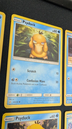 PSYDUCK Pokemon Card Collection Set of 8 NM English Cards Cute Misty's SM 151 - Image 2
