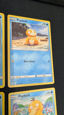 PSYDUCK Pokemon Card Collection Set of 8 NM English Cards Cute Misty's SM 151 - Image 3