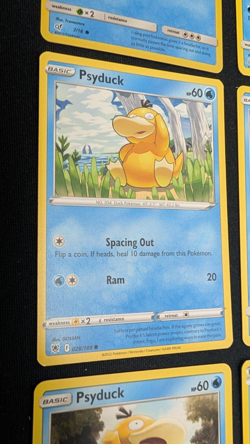 PSYDUCK Pokemon Card Collection Set of 8 NM English Cards Cute Misty's SM 151 - Image 4