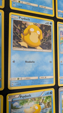 PSYDUCK Pokemon Card Collection Set of 8 NM English Cards Cute Misty's SM 151 - Image 5