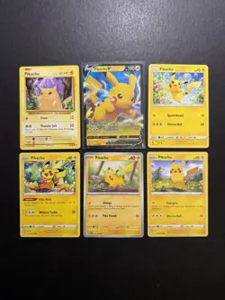 6 Pikachu V Pokemon Card Collection XY SM SWSH SV Holo Ultra Rare PTCG NM/LP A4 - Image 1