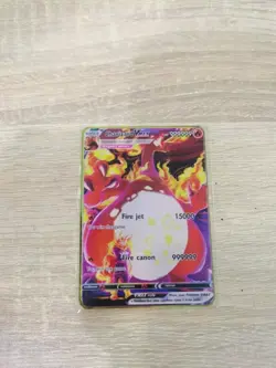 HP 999999 Charizard VMAX Gold Metal Pokemon Card Collectible Gift/Display - Image 5